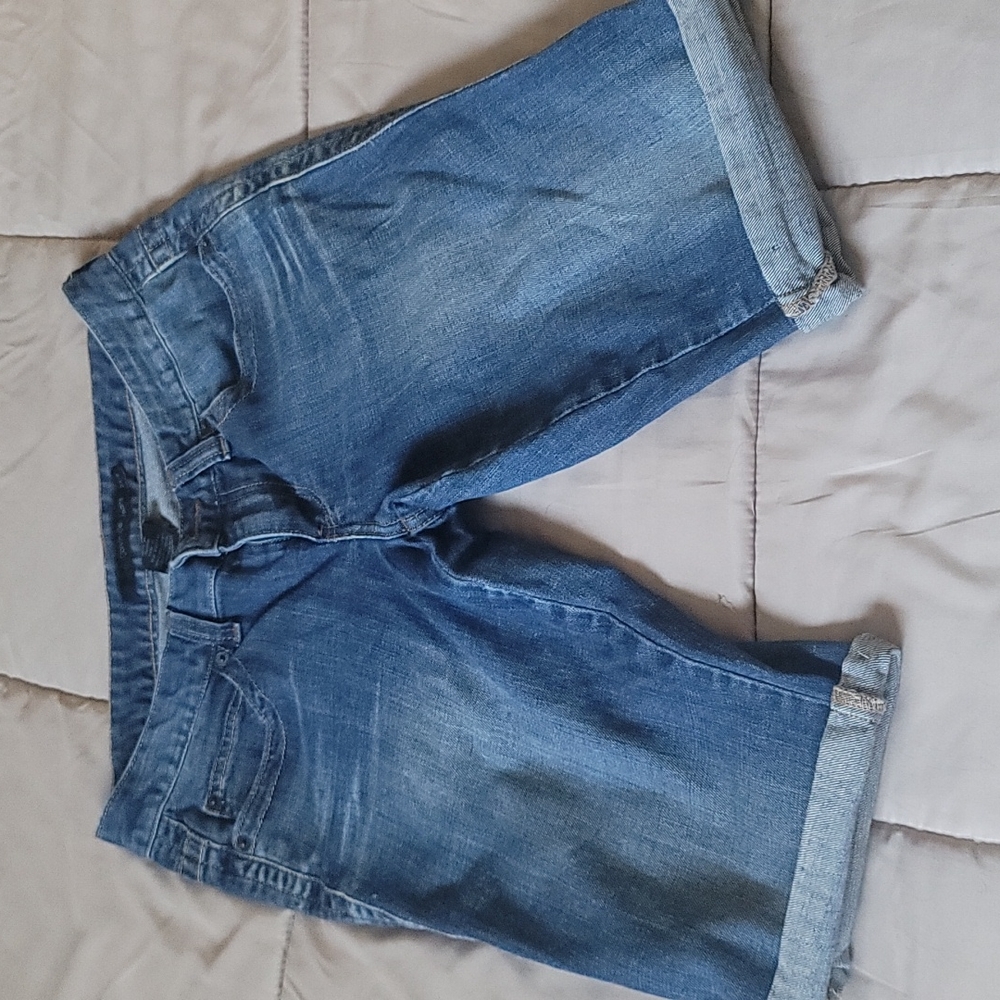 Calvin Klein Bermuda denim shorts sz 28 6